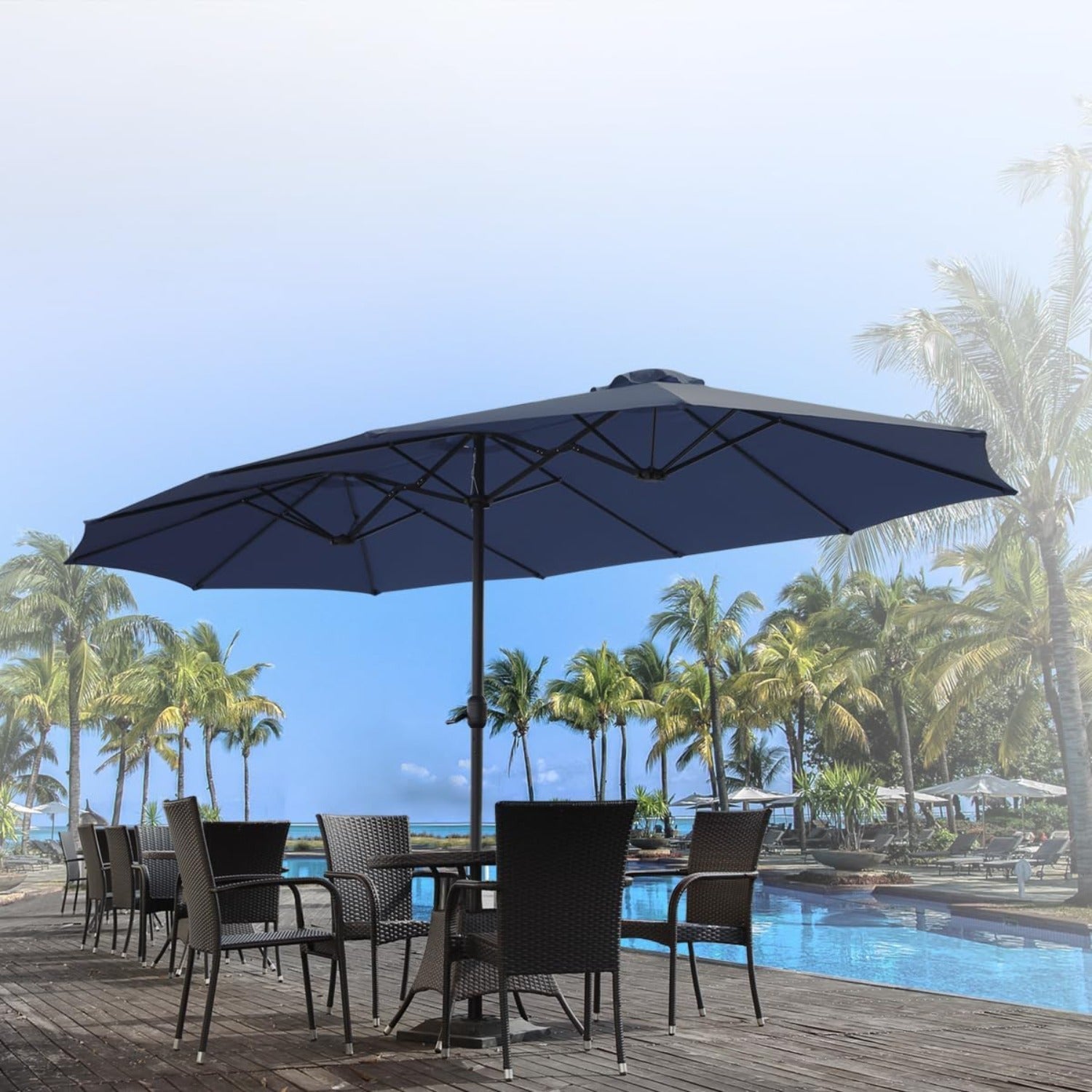 YODOLLA best outdoor patio umbrella for waterproof coverage